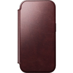 Nomad Modern Folio Burgundy Horween (iPhone 17 Pro)