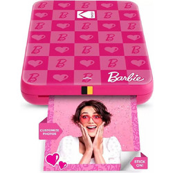 Kodak x Barbie Iconic Έγχρωμος Φορητός Εκτυπωτής Φωτογραφιών Zink με Mobile Print
