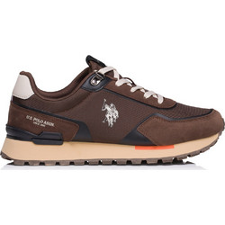 U.S. Polo Assn. Ανδρικά Sneakers Καφέ ARON009-BRW