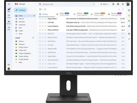 Lenovo ThinkVision E27-40 IPS Monitor 27" 1920x1080 FHD 100Hz 6ms