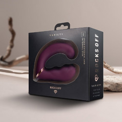Rocks-Off Variety Dual Clit G-Spot Vibrator Κλειτοριδικός Δονητής Μωβ