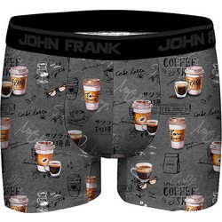 John Frank Coffee Ανδρικό Μποξεράκι Ανθρακί JFBD372