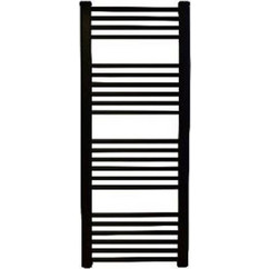 Splendid Elegant Round Πετσετοκρεμάστρα Μπάνιου Καλοριφέρ 1800x400mm 847kcal/h Μαύρη