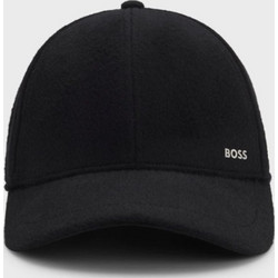 Hugo Boss Ανδρικό Καπέλο Jockey Υφασμάτινο Μαύρο: 50550616-001
