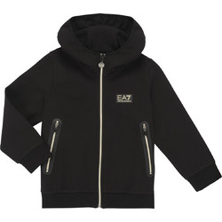 EA7 Παιδικό Μπουφάν Χειμωνιάτικο Softshell Αδιάβροχο Μαύρο 7B000094-AF13148-UC001