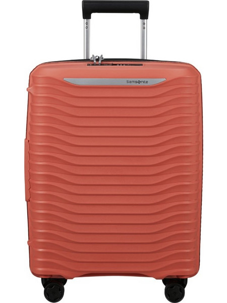 Samsonite Upscape 143108-7060 Βαλίτσα Καμπίνας 55x40x20cm με 4 Ρόδες Κοραλί