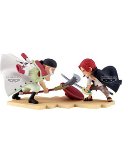 Banpresto One Piece World Collectable Figure Log Stories Edward Newgate Vs Shanks 13cm