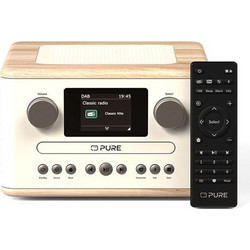 Pure Classic C-D4 Mini Ηχοσύστημα Hi-Fi 15W με CD Player Beige