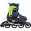 Rollerblade Microblade Inline Αυξομειούμενα Rollers Παιδικά Μαύρα Μπλε Κίτρινα
