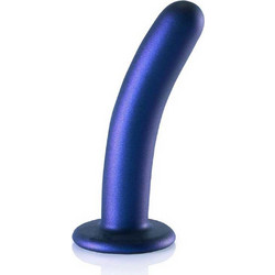Ouch! Smooth G-Spot Dildo με Βεντούζα 14.5cm Μπλε