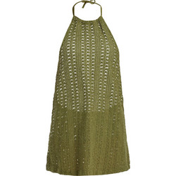 Roxy Golden Hours Γυναικείο Φόρεμα Παραλίας Κοντό Χακί ERJX603451-GNG0
