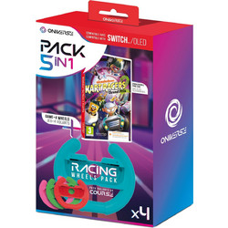 Nickelodeon Kart Racers 2 Grand Prix & 4 Wheels Bundle Nintendo Switch