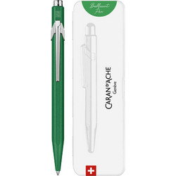 Caran d'Ache 849 Colormat-X Green Στυλό Διαρκείας 0.7mm Μπλε 233.351942