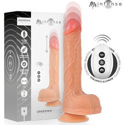Intense Mr. Intense Brosnan Vibrator Ρεαλιστικός Δονητής για Ζευγάρια με Τηλεχειριστήριο 22cm Flesh