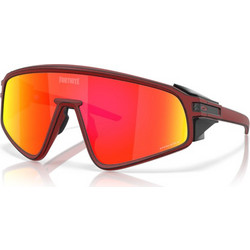 Oakley OO9404 23 Ανδρικά Γυαλιά Ηλίου Μάσκα Κοκάλινα Μπορντό με Πορτοκαλί Φακό