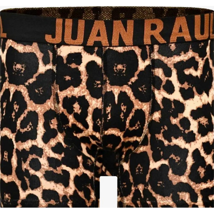 Juan Raul Leopard Ανδρικό Μποξεράκι Μαύρο JR646 | BestPrice.gr