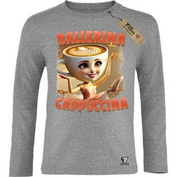 Takeposition Ballerina Cappuccina Παιδικό T-Shirt Μακρυμάνικο Γκρι 814-1433