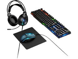 Hoco GDI86 Σετ Gaming Πληκτρολόγιο RGB Black