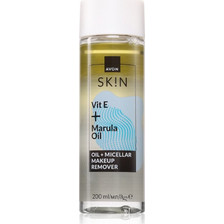 Avon Sk!n Vit E & Marula Λάδι Ντεμακιγιάζ 200ml