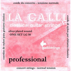 Galli La Galli LG50 Σετ 6 Χορδές Κλασικής Κιθάρας 29-44" Medium Tension