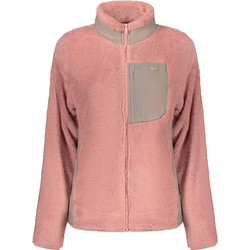 Norway Γυναικεία Ζακέτα Fleece Μακριά με Φερμουάρ Ροζ 859902