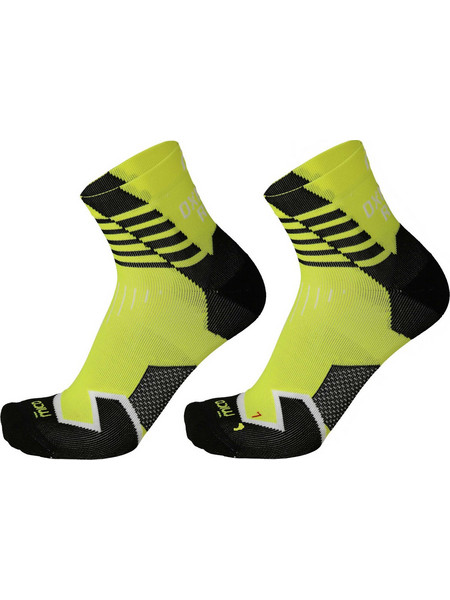 Mico 1280 Ανδρικές Κάλτσες Κοντές με Σχέδια Lime CA01280-189