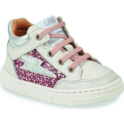 GBB Dalina Παιδικά Sneakers Μποτάκια Ασημί Λευκά Μωβ AN617-17
