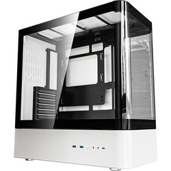 Darkflash HM1 White Midi Tower Κουτί Υπολογιστή με Πλαϊνό Παράθυρο