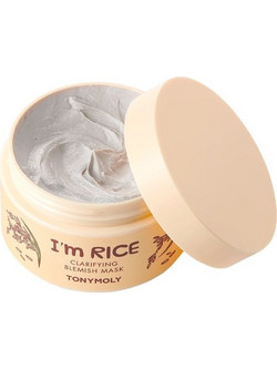 Tonymoly I'm Rice Clarifying Blemish Κρεμώδης Μάσκα Προσώπου για Λάμψη & Καταπράυνση 100ml