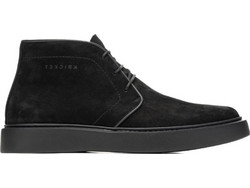 Kricket Ανδρικά Μποτάκια Suede Μαύρα 25X-1040B-3