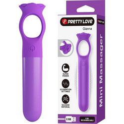 Pretty Love Gianna Mini Massager Δονητής Bullet Μωβ