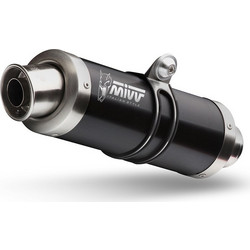 MIVV GP Τελικό Εξάτμισης για Kawasaki Z 1000 '07-'09 με Σιγαστήρα Black