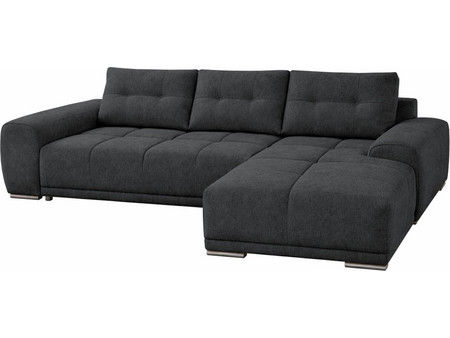HomeMarkt COMFYRA Γωνιακός Καναπές Κρεβάτι Δεξιά Γωνία Ανθρακί 270x181x75cm HM3336.01R