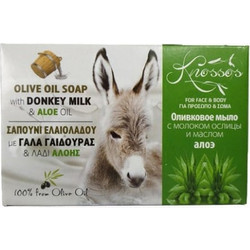 Knossos Donkey Milk & Aloe Σαπούνι 100gr