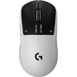 Logitech Pro X 2 Superstrike Ασύρματο Gaming Ποντίκι 44000 DPI White Black