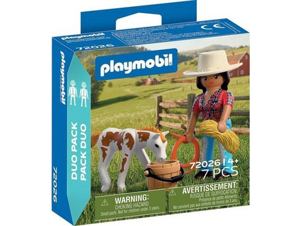 Playmobil Duo Pack Αναβάτρια & Πουλάρι για 4+ Ετών 72026