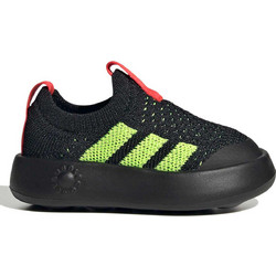 Adidas Bubblecomfy Παιδικά Sneakers Μαύρα Lime JP9306