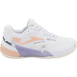 Joma Roland 2505 Γυναικεία Αθλητικά Παπούτσια για Τένις Λευκά TROLLW2502AC