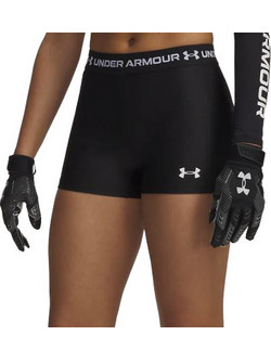 Under Armour Heatgear Αθλητικό Γυναικείο Σορτς Μαύρο 6010725-008