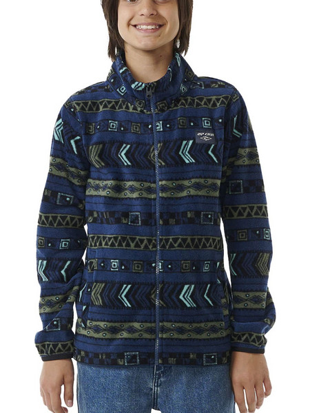 Rip Curl Παιδική Ζακέτα Fleece με Φερμουάρ Navy Μπλε 028BF-L9741