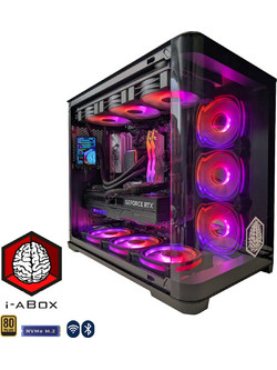 i-aBox Gamer's Choice v5i Lux+ (Ryzen 5 9600X/32GB/1TB SSD/Radeon RX 9060 XT 16GB/Windows 11)