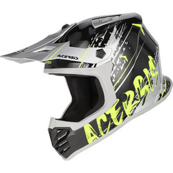 Acerbis MX Profile Junior Black Fluo Yellow Κράνος Μηχανής Motocross 1150gr