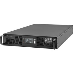 Qoltec UPS-QOL-035 UPS On-Line 3kVA 3kW Καθαρού Ημιτόνου με 2 Πρίζες Schuko