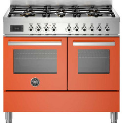 Bertazzoni Italia PRO106L2EART Κουζίνα Ηλεκτρική με Εστίες Αερίου 99.5cm