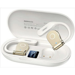 Remax P6 OpenBuds Ακουστικά Bluetooth Ανθεκτικά στο Νερό White