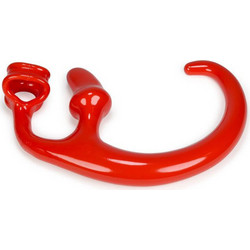 Oxballs Alien Πρωκτική Σφήνα Tail Plug Κόκκινη