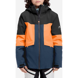McKINLEY Παιδικό Μπουφάν Χειμωνιάτικο Softshell Αδιάβροχο Αντιανεμικό Navy Μπλε Πορτοκαλί Μαύρο 432526-902-511