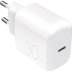 Puro PRO LITE Φορτιστής χωρίς Καλώδιο με Θύρα USB-C 30W Power Delivery White