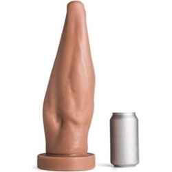 Mr. Hankeys Toys Stump Firm Dildo με Βεντούζα 36.8cm Flesh