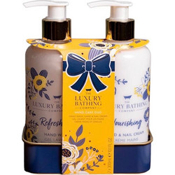 Grace Cole Refreshing Hand Wash 300ml + Hand & Nail Cream 300ml